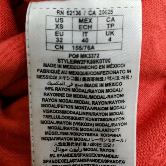 Guess Los Angeles Woman Sleeveless Short Dress XS - Picture 7 of 10